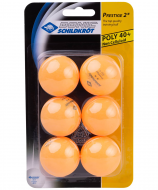 Мяч для настольного тенниса 2* Prestige, оранжевый, 6 шт. Donic УТ-00015343