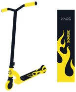 Самокат трюковый Bonfire Yellow 100 мм XAOS УТ-00018559