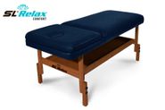 Массажный стол Relax Comfort синяя кожа (№4) Start Line Relax SLR-5#№4