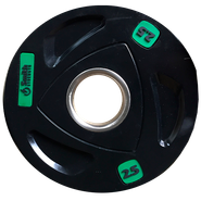 Диск для штанги Smith WP085-2,5 c 3-м хватом, обрезиненный, 2,5кг SMITH WP085-2,5