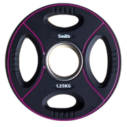 Диск для штанги Smith PUWP12-1,25 полиуретановый, 1,25кг SMITH PUWP12-1,25