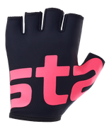 Перчатки для фитнеса WG-102, черный/малиновый XS Starfit УТ-00020808