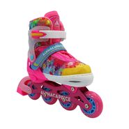 Раздвижные роликовые коньки AC-SK-A440-10 Pink (XS (25-28)) Alpha Caprice AC-SK-A440-10 Violet/Pink