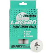 Шарики для н/т Larsen 8332 Gold 2 Star (6 шт.), ABS пластик, белые Larsen 369812