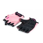 Атлетические перчатки GYMSTICK Training Gloves розовый/черный, размер L GYMSTICK GS\61318\0L-00-00