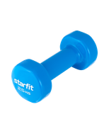 Гантель виниловая DB-101 2,5 кг, синий Starfit УТ-00018824