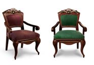 Кресло Император-Люкс ясень (№2,Ткань Vilvet Lux,60 Velvet-Lux) Крс.ИмЛ.Яс#№2,60VL