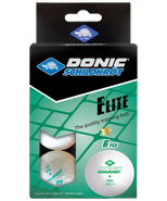 Мяч для настольного тенниса 1* Elite, 6 шт., белый Donic УТ-00019021