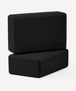 УЦЕНКА Блок для йоги Starfit YB-200 EVA, черный, пара Starfit ЦБ-00007187