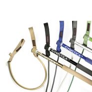 Гимнастическая палка с амортизатором GYMSTICK, сильное сопротивление (черный)