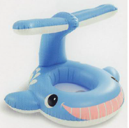 56591NP Детский круг-ходунки для плавания "Jolly Whale Baby Float"  99 x 86см Intex