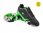 Бутсы зальные SB-ZAL-051 Black/Green (37) RGX Бутсы SB-ZAL-051