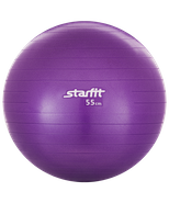 Мяч гимнастический STAR FIT GB-101 55 см фиолетовый (антивзрыв) УТ-00008853