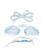 Очки для плавания Atemi Classic Racing,силикон , Цвет:голубой, CCR1BE 00-00009937