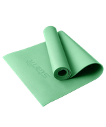 Коврик для йоги и фитнеса высокой плотности FM-103 PVC HD, 183x61x0,4 см, зеленый чай Starfit ЦБ-00002276