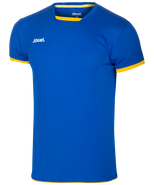 Футболка волейбольная JVT-1030-074, синий/желтый Jögel УТ-00013556