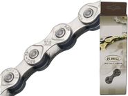 Цепь X8, 116L, серебристая, в торг.уп. KMC ZTB98500