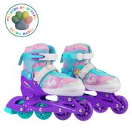 Раздвижные роликовые коньки CK-SK-P320-30 Violet (антистресс сквиш лапка в подарок) (XS (25-28)) Alpha Caprice CK-SK-P320-30
