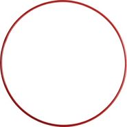 Обруч стальной 900 мм. 850 гр. окраш. красный no name 361001