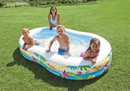 56490NP Семейный надувной бассейн "SWIM CENTER™ SEASHORE POOL", 262*160*46 см,INTEX Intex