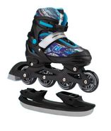 Раздвижные роликовые коньки Fntm Blue (со сменными лезвиями) (M (33-36)) Alpha Caprice CK
