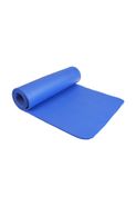 Коврик для йоги и фитнеса LiteWeights 173x61x0,6 см 5460LW, синий/антрацит