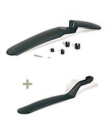 Крылья набор 26" (двухподвес, хардтейл), чёрные BELLELLI NBE37119