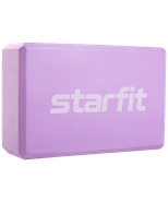 Блок для йоги Core YB-200 EVA, фиолетовый пастель Starfit УТ-00018927