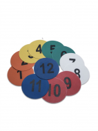 Набор маркеров с номерами ATEMI, арт.AMC-BA02, 12 шт (6 цветов) ATEMI 00-00009874