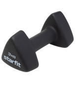 УЦЕНКА Гантель неопреновая Starfit DB-205 3 кг, черный Starfit ЦБ-00007207