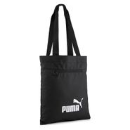 Сумка шоппер PUMA Packable Tote, 09117201, полиэстер, черный 40*34*8см