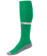 Гетры футбольные CAMP ADVANCED SOCKS, зеленый/белый Jögel УТ-00021448