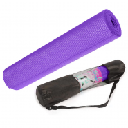 Коврик для йоги B31181-3 ПВХ 173х61х0,4 см (фиолетовый) 10017402