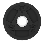 Диск олимпийский BRONZE GYM обрезиненный 1,25 кг Bronze Gym BGPLR012