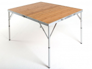 Кемпинговый стол Maverick Bamboo с бамбуковой столешницей XY-ABT003