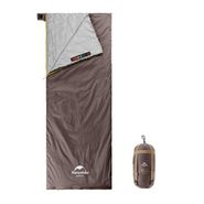 Мешок спальный  Naturehike NH21MSD09 мини LW180, размер M, коричневый, молния слева, 6927595777954L Naturehike
