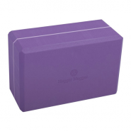 Блок для йоги HUGGER MUGGER YOGA PRODUCTS Foam Block FB-4 фиолетовый
