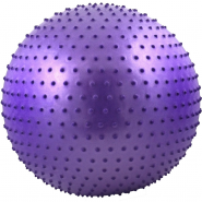 Мяч гимнастический Anti-Burst массажный 55 см FBM-55-4 (фиолетовый) 10018769