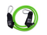 Эспандер из натурального латекса с карабинами сопротивление 20 lbs Original FitTools FT-ULTX-20