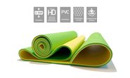 Коврик для фитнеса Banana Lime 190x61x6 мм Original FitTools FT-YGM06S-BANANALIME