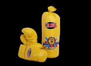 Набор боксерский детский Jabb JE-3061 желтый 313240