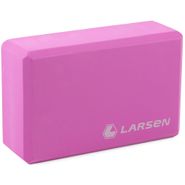 Блок для йоги Larsen EVA YB-01 фиолетовый 22х15,2х7,6см Larsen 371130