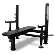 Скамья для жима лёжа со страховочными упорами BRONZE GYM PARTNER ML-902 Bronze Gym ML-902