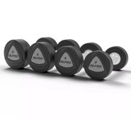 Набор полиуретановых гантелей от 12 до 30 кг (шаг 2 кг) OKPRO OKPRO OK1032B-12-30-G