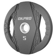 Диск олимпийский обрезиненный 5 кг OKPRO OKPRO OK2005C-0500