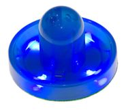 Бита для аэрохоккея LED "Neon - X" (синяя) D96 mm