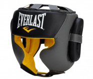 Шлем Everlast Sparring SM чёрный/серый 560001
