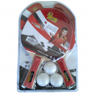Набор для настольного тенниса 2 ракетки и 3 шарика HAWK T07618 10015012 