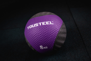 Медбол резиновый Yousteel диаметр 28,6 см 8 кг