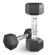 Гантель гексагональная UNIX Fit обрезиненная 2,5 кг UNIX Fit DBHEX2_5
